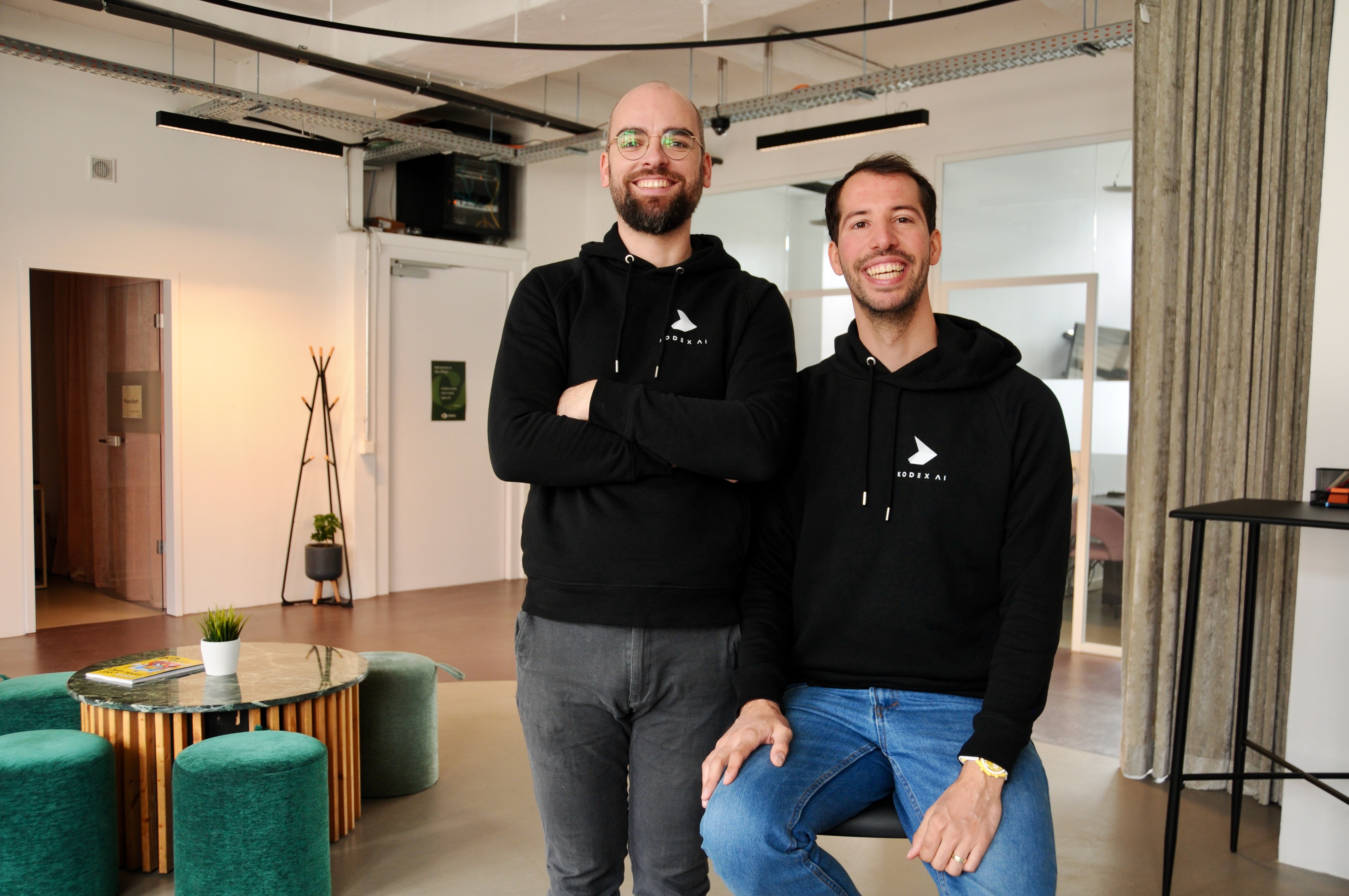 Claus Lang and Thomas Kaiser, co-founders of Kodex AI